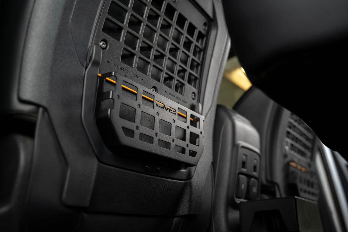 2021 2024 Ford Bronco Seat Back Molle Pockets DV8 Offroad