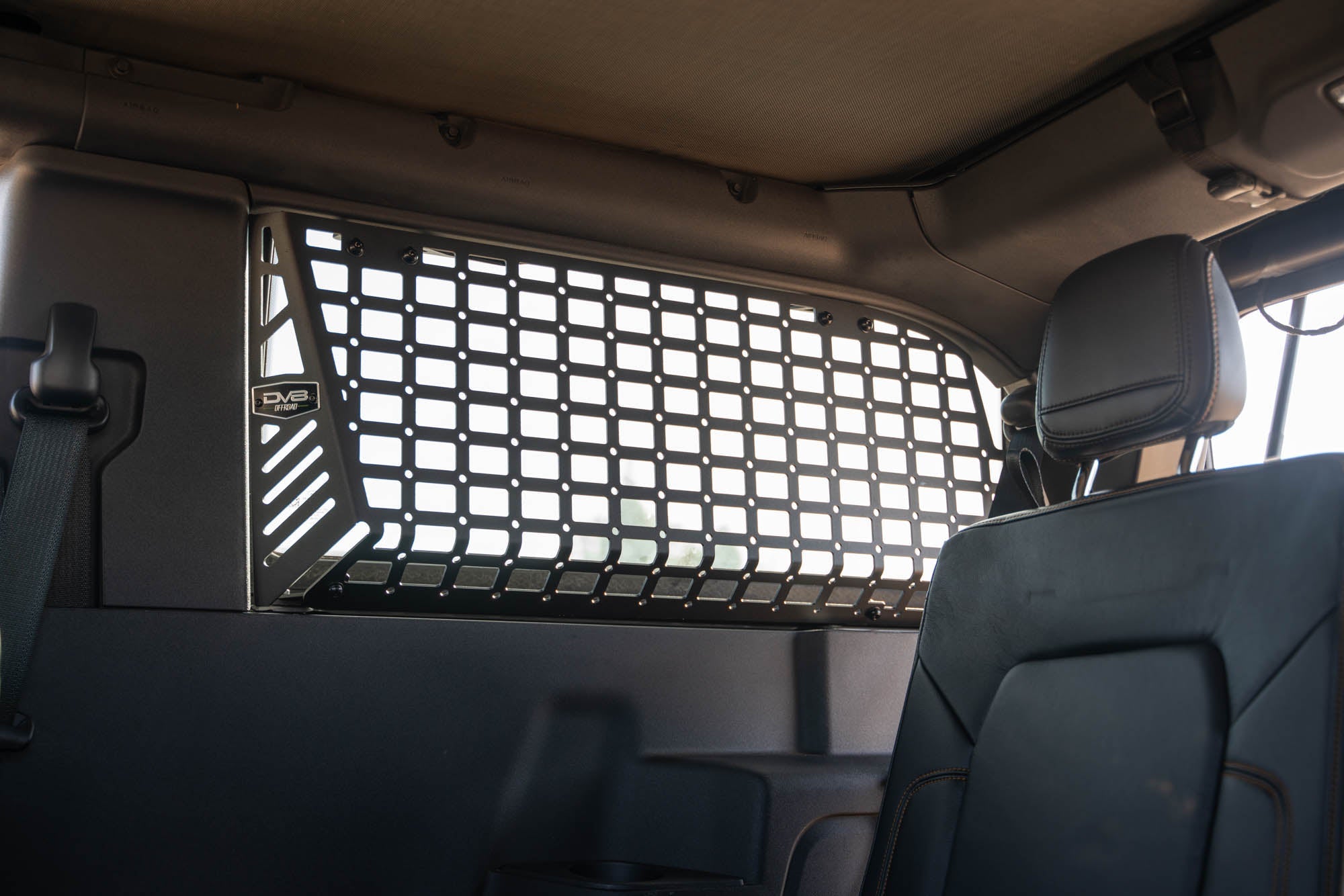 2021 2024 Ford Bronco Rear Window Molle Panels DV8 Offroad