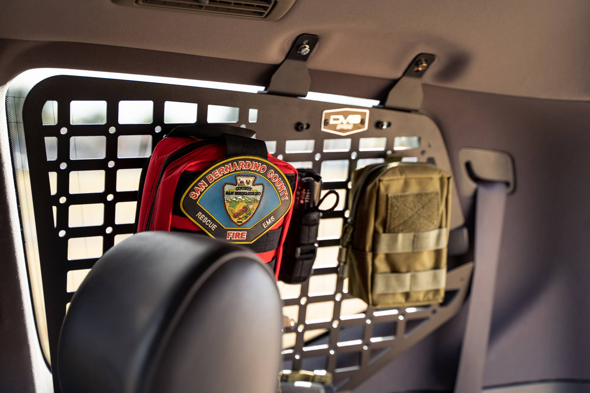 2003 2009 Lexus Gx 470 Rear Window Molle Storage Panels DV8 Offroad
