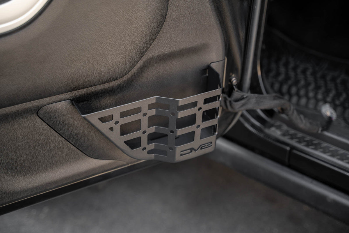 2011 2018 Jeep Wrangler JL Front Door ONLY Pocket Molle Panels DV8 Offroad
