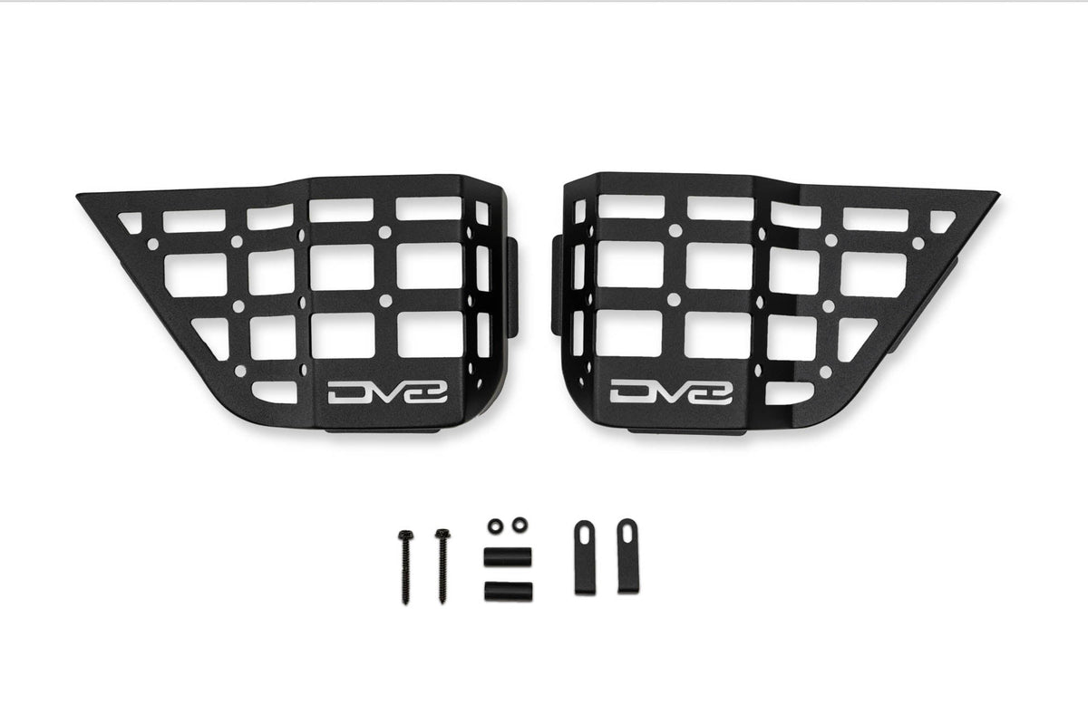 2011 2018 Jeep Wrangler 4 Door Rear Door Pocket Molle Panels DV8 Offroad
