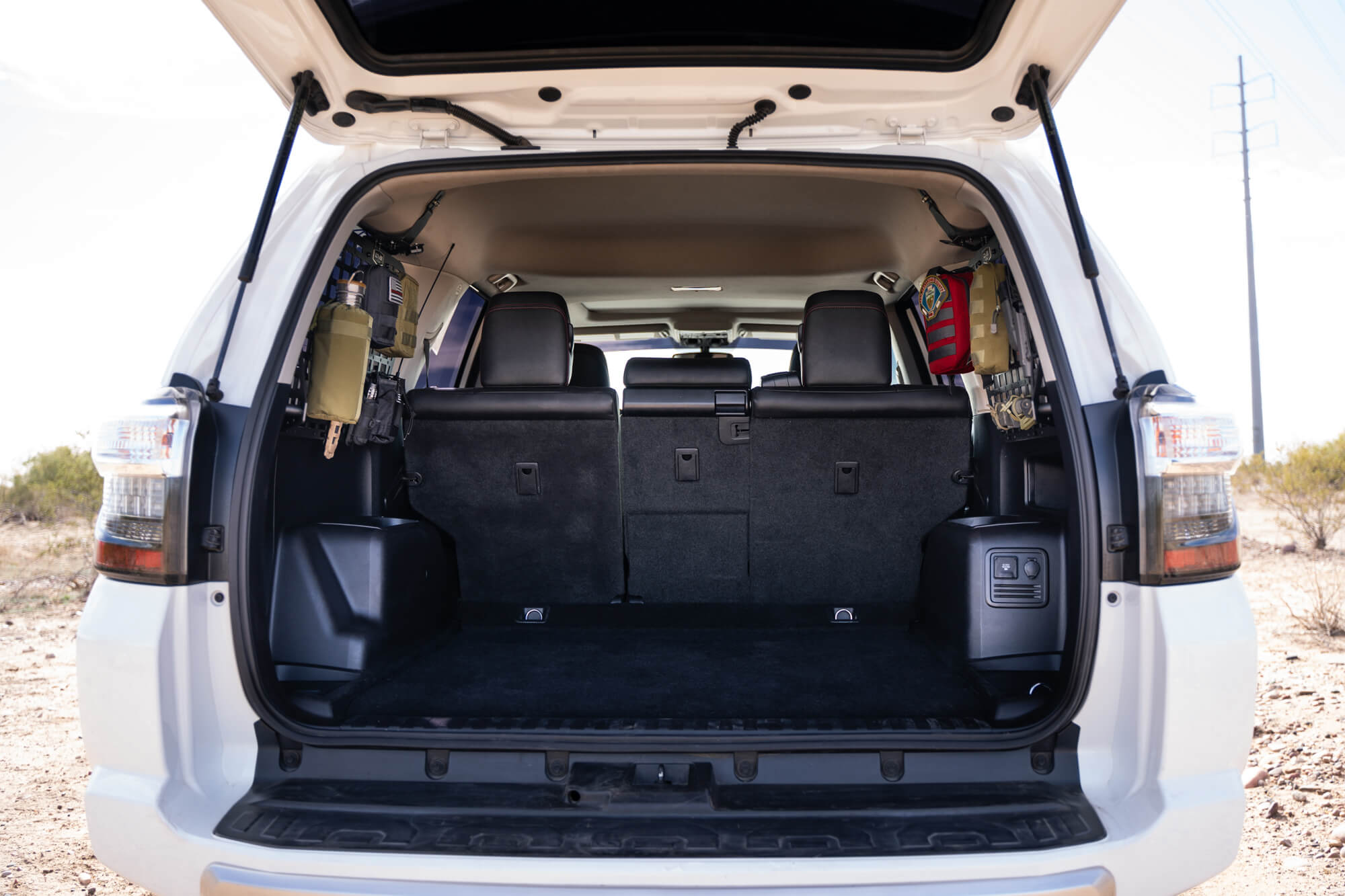 2010 2024 Toyota 4Runner Rear Window Molle Panels DV8 Offroad