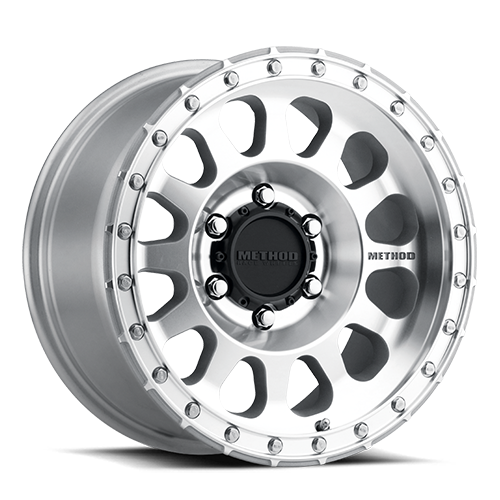 Aluminum Wheels 20x9 MR315 Bolt Pattern 6 On 139.7 Offset 18 Lip Size 2.13 Machined SL Clear Coat Method