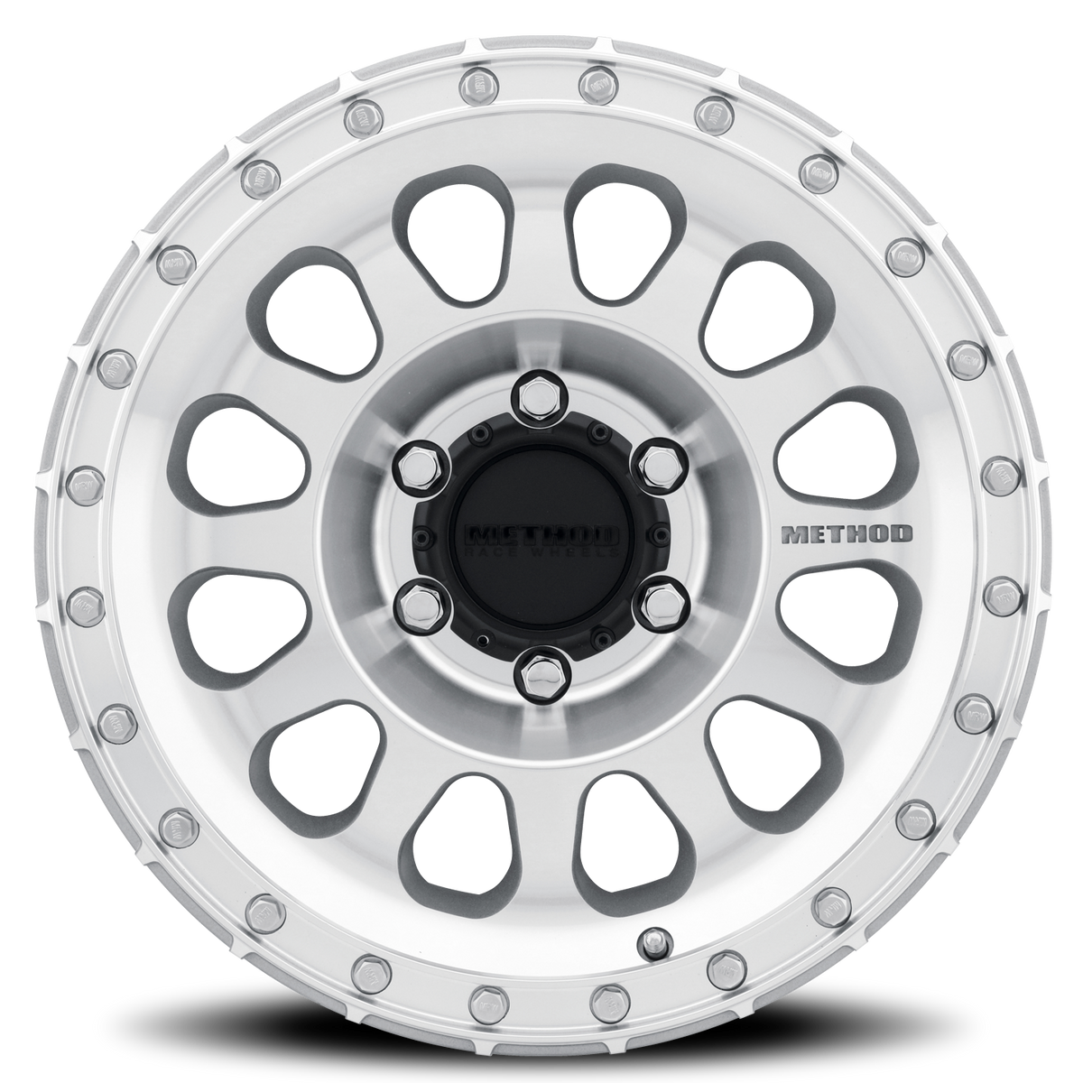 Aluminum Wheels 20x9 MR315 Bolt Pattern 6 On 139.7 Offset 18 Lip Size 2.13 Machined SL Clear Coat Method