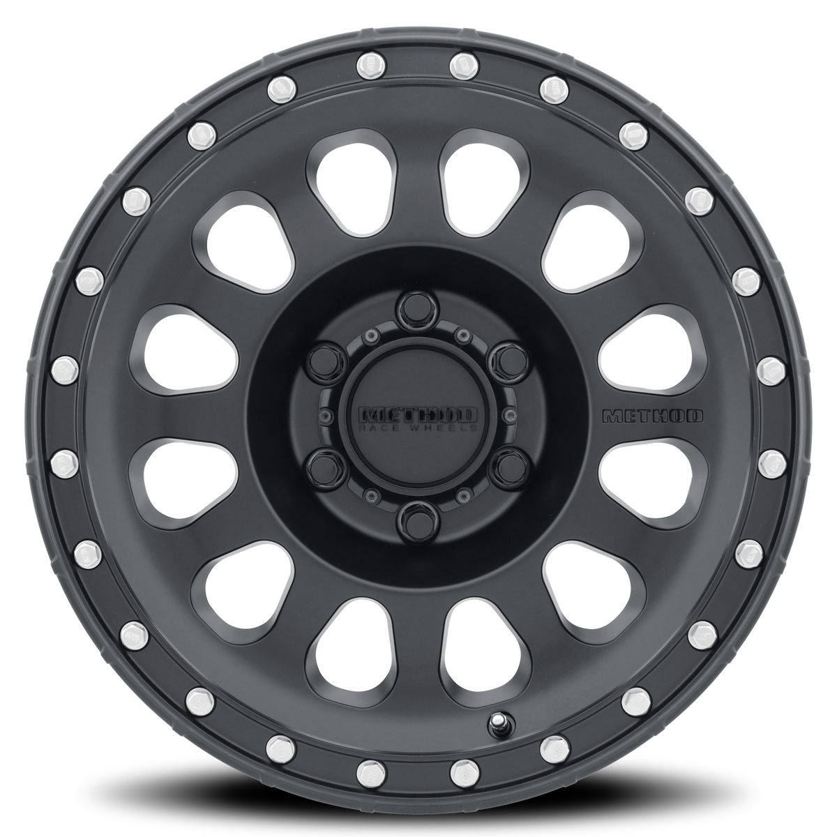 Aluminum Wheels 20x9 MR315 Bolt Pattern 6 On 139.7 Offset 18 Lip Size 2.13 Matte Black MB Method