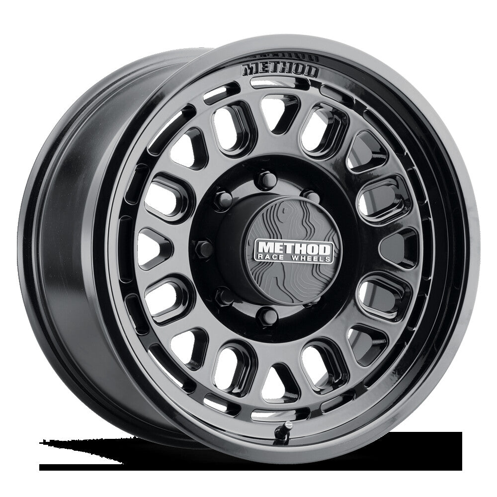 MR321, 18x9, +18mm Offset, 8x180, 130.81mm Centerbore, Gloss Black, Method Race Wheels