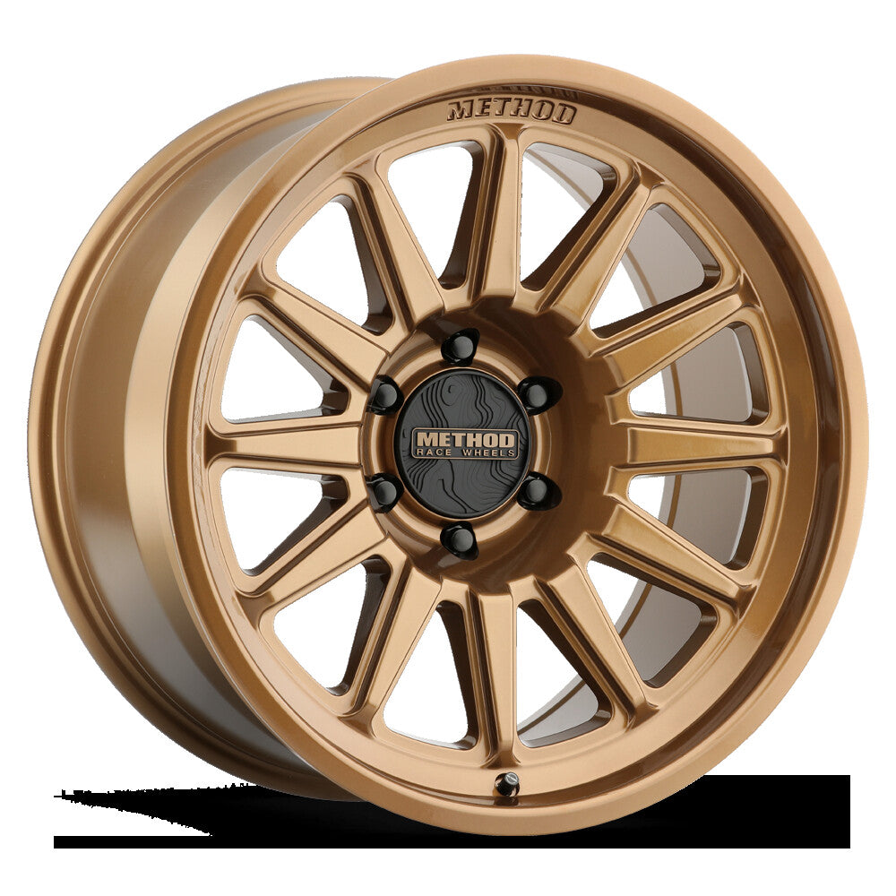 MR323, 20x9, +12mm Offset, 6x5.5, 106.25mm Centerbore, Gloss Bronze, Method Race Wheels