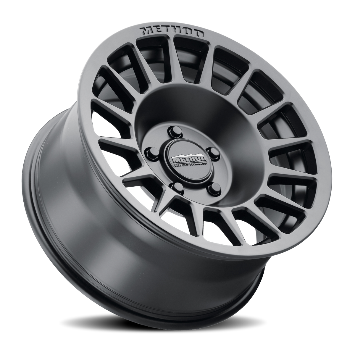 Aluminum Wheels 17x8.5 Bead Grip MR707 Bolt Pattern 5 On 150 Offset 0 Lip Size 0 Matte Black MB Method