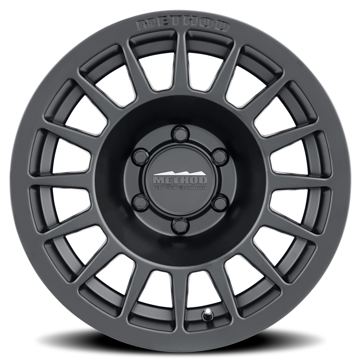 Aluminum Wheels 17x8.5 Bead Grip MR707 Bolt Pattern 6 On 139.7 Offset 0 Lip Size 0 Matte Black MB Method