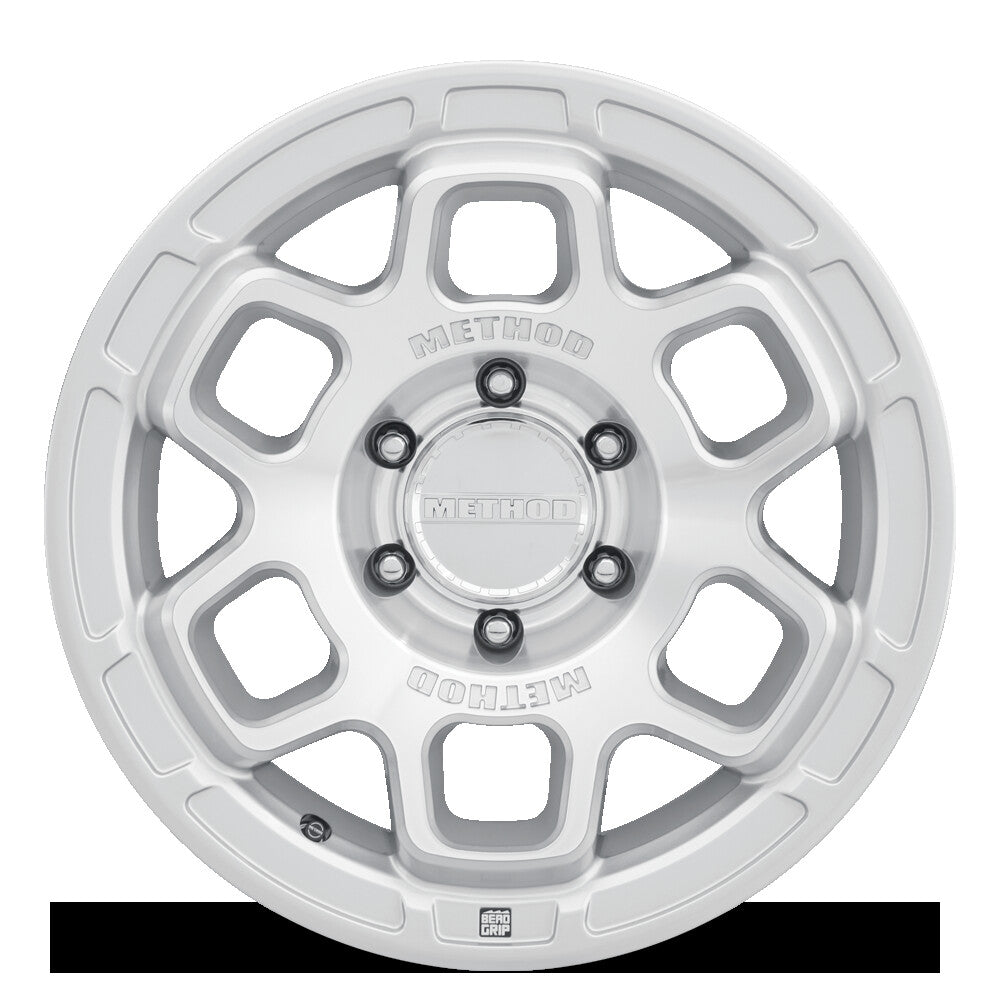 MR710 HD Bead Grip, 20x9, +12mm Offset, 8x170, 125mm Centerbore, Machined Clear Coat, Method Race Wheels