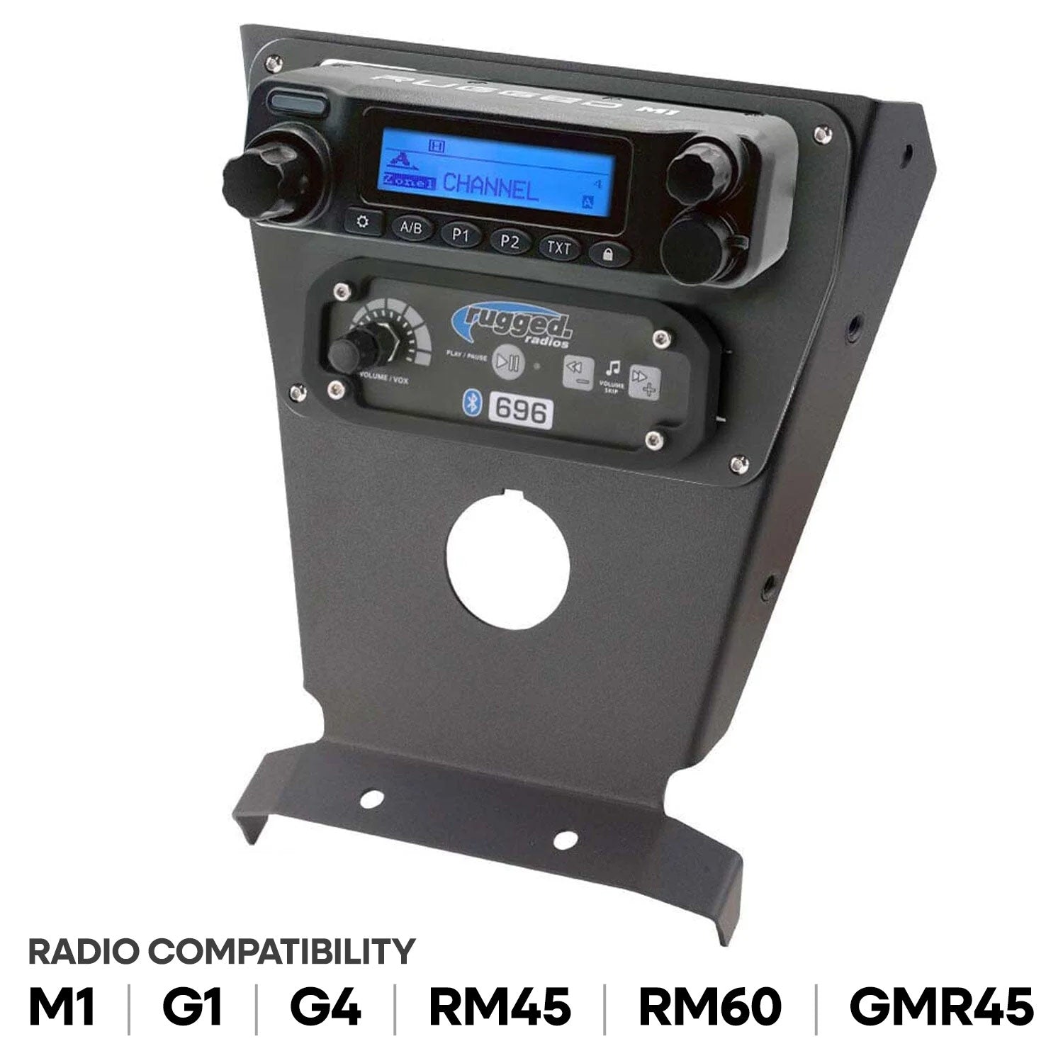 Can-Am X3 Multi Mount Kit for Rugged UTV Intercoms and Radios - Rugged M1/G1/G4/RM45/RM60/GMR45