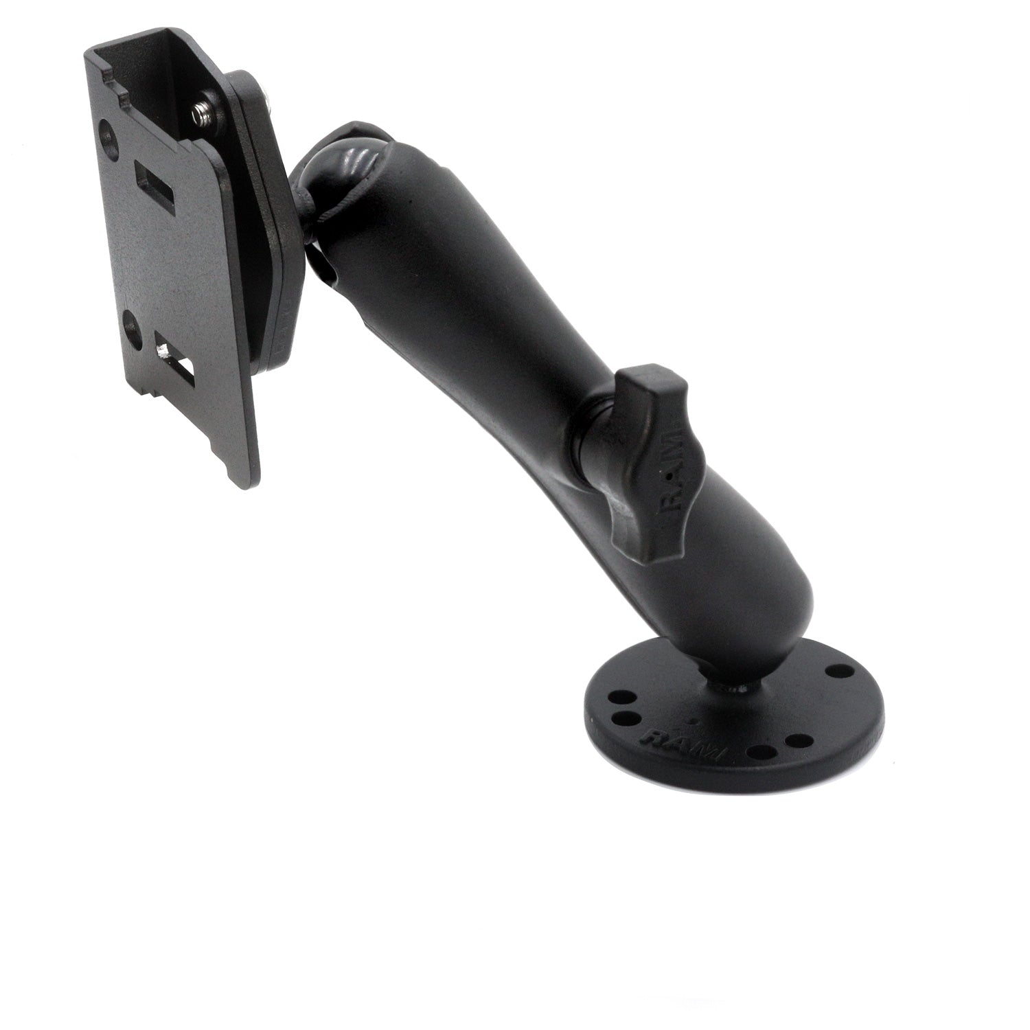 RAM Mount for Handheld Radios - Suction Cup Mount / Radio and Hand Mic