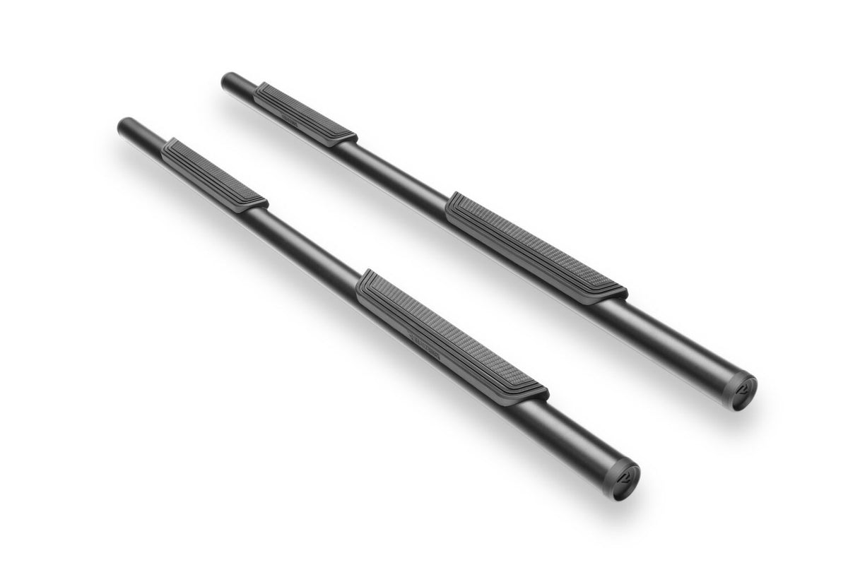 Traxio 3 Inch Nerf Bars 05-23 Toyota Tacoma Doube Cab Textured Black N Fab