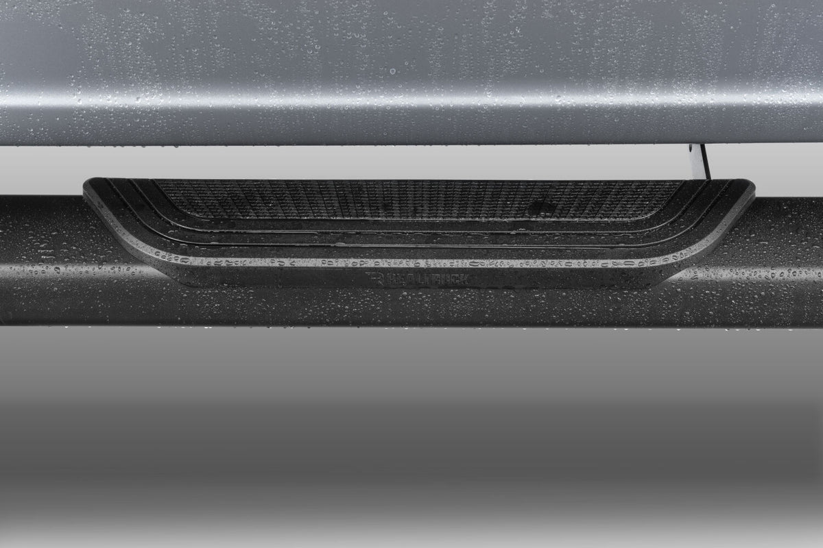 Traxio 4 Inch Nerf Bars 24-26 Toyota Tacoma Xtra Cab Textured Black N Fab