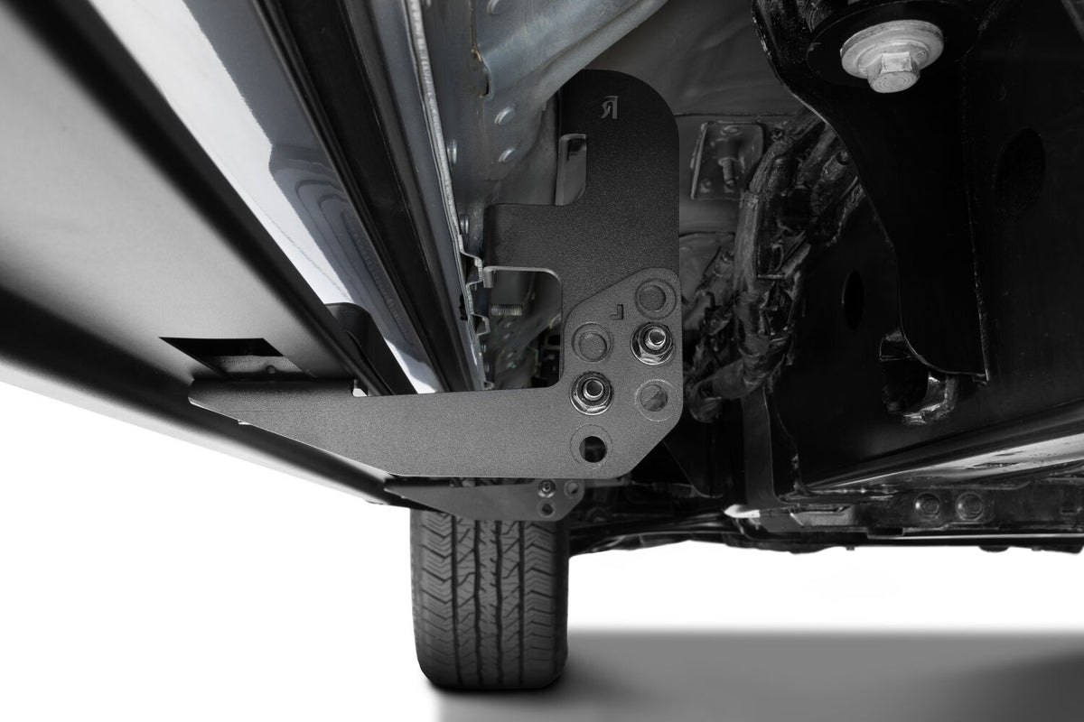 Traxio 4 Inch Nerf Bars 19-26 Ram 1500 Quad Cab Textured Black N Fab