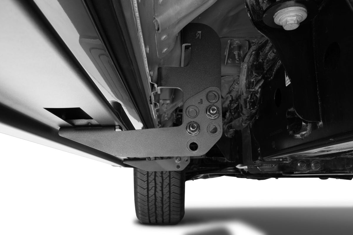 Traxio 5 Inch Nerf Bars 19-26 Ram 1500 Quad Cab Textured Black N Fab