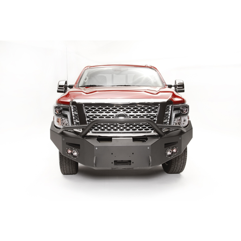 Fab Fours Premium Winch Front Bumper w/ Pre Runner Guard Model NT16-F3752-1