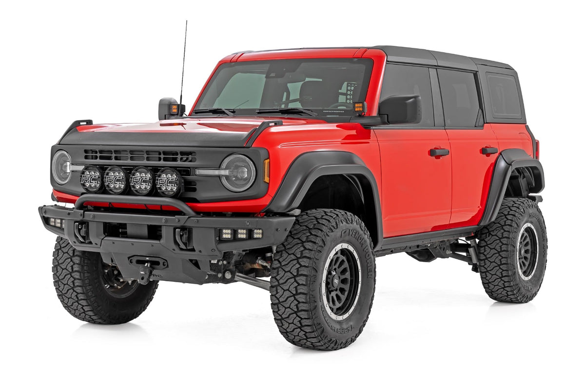 Fender Flares M7 Carbonized Gray Ford Bronco 4WD (2021-2025) Rough Country