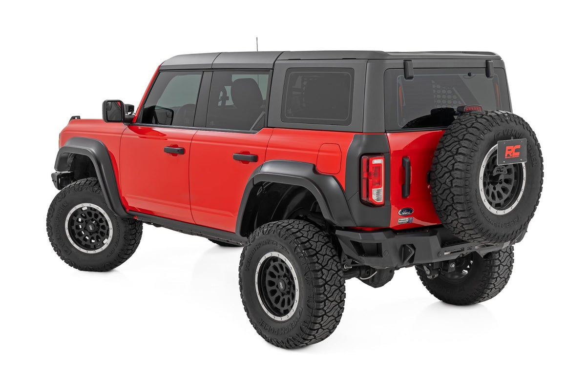 Fender Flares M7 Carbonized Gray Ford Bronco 4WD (2021-2025) Rough Country