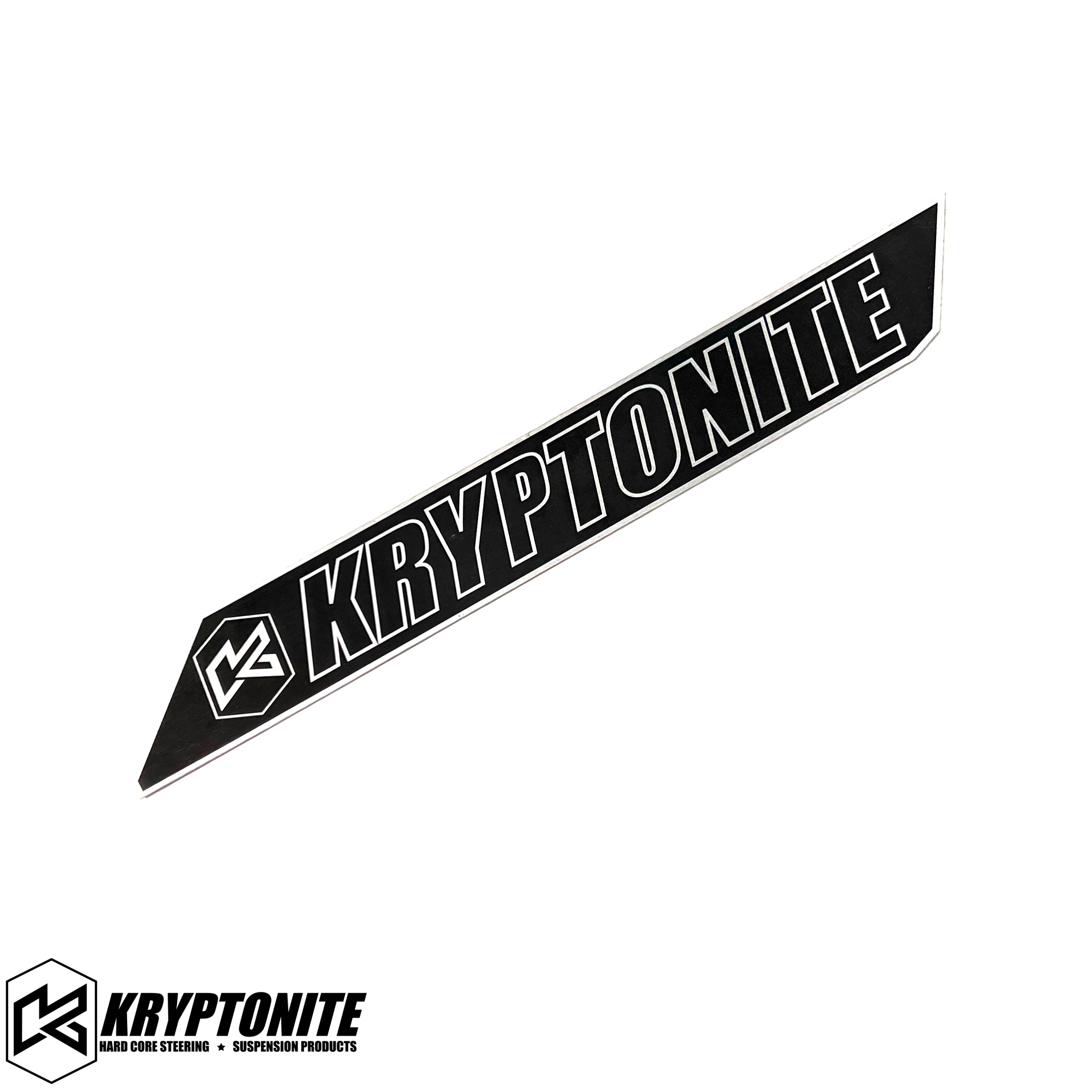 KRYPTONITE UPPER CONTROL ARM LOGO PLATES UCA99 (KRUCA99PLATES)