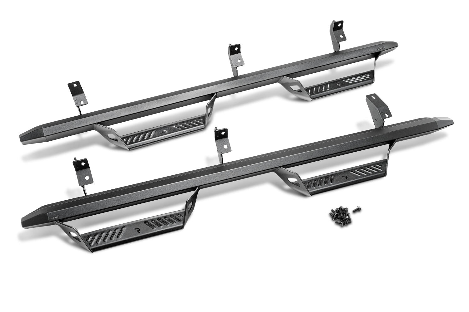 Predator Pro Cab Length (2 Steps per Side) 2015.5-2018 (2019-2024 Classic) Ram 1500 Crew Cab Textured Black NFab