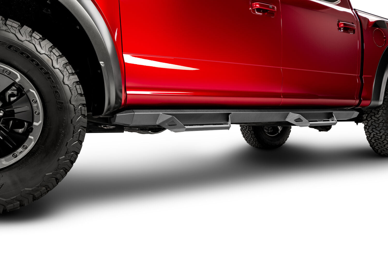 Predator Pro Cab Length (2 Steps per Side) 2015-2025 Ford F-150/17-25 Raptor/22-25 Lightning SuperCrew Textured Black NFab