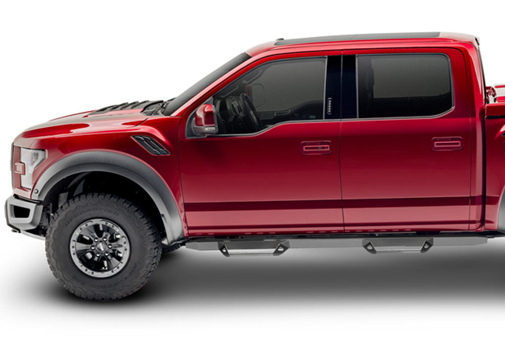 Predator Pro Cab Length (2 Steps per Side) 2015-2025 Ford F-150/17-25 Raptor/22-25 Lightning SuperCrew Textured Black NFab