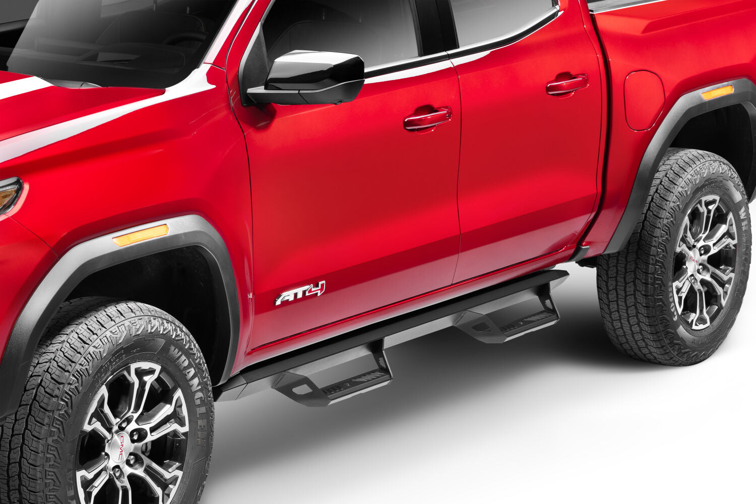 Predator Pro Cab Length (2 Steps per Side) 2015-2025 Chevy Colorado/GMC Canyon Crew Cab Textured Black NFab
