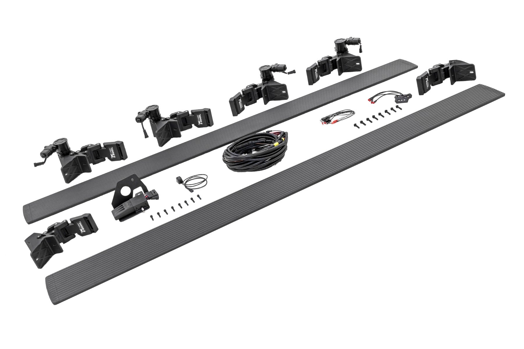Power Running Boards Dual Electric Motor Nissan Titan 2WD/4WD (2017-2024) Rough Country