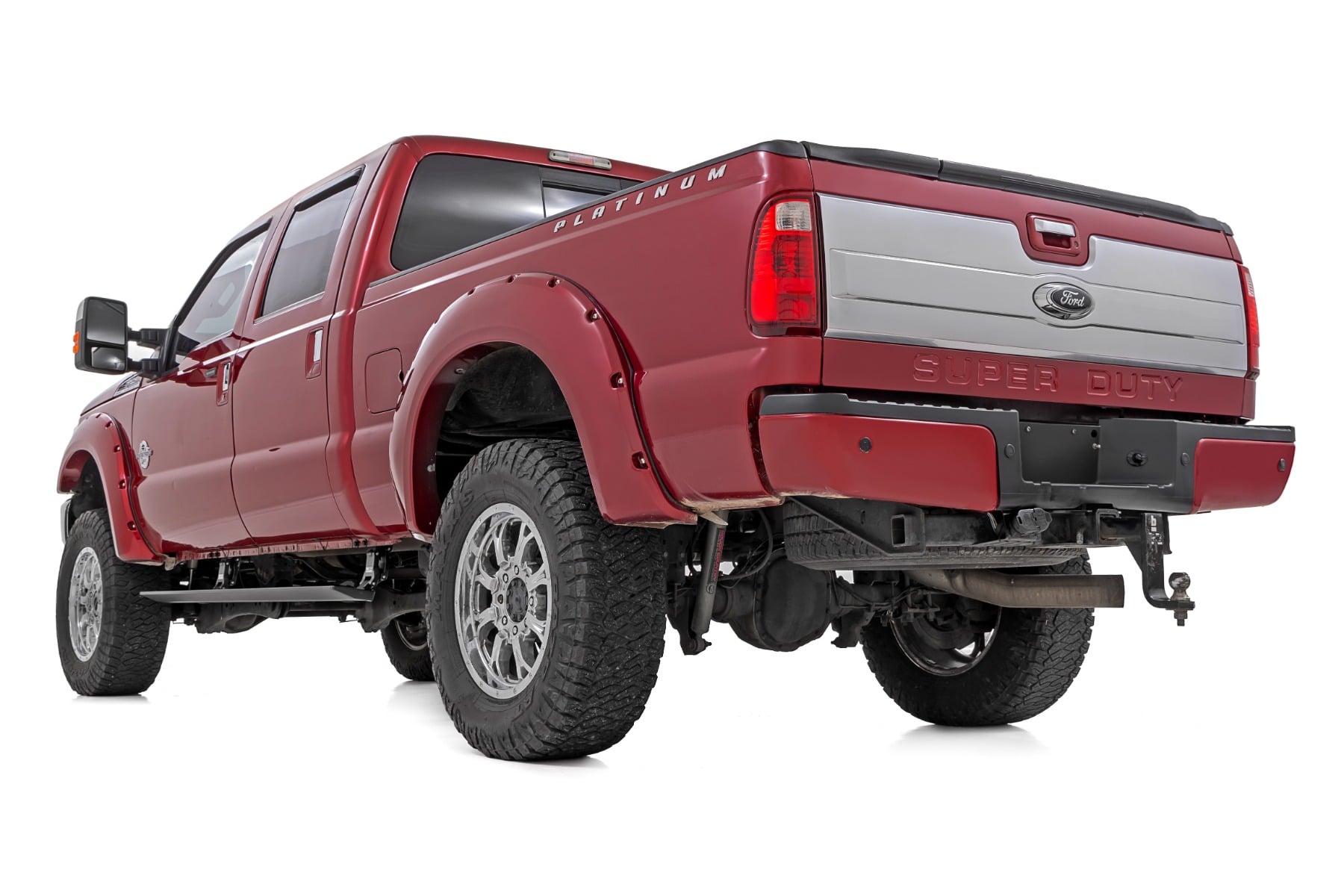 Power Running Boards Dual Electric Motor Ford F-250/F-350 Super Duty (08-16) Rough Country