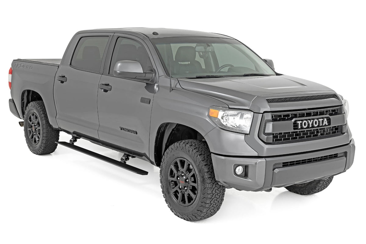 Power Running Boards Dual Electric Motor CrewMax Toyota Tundra (07-21) Rough Country