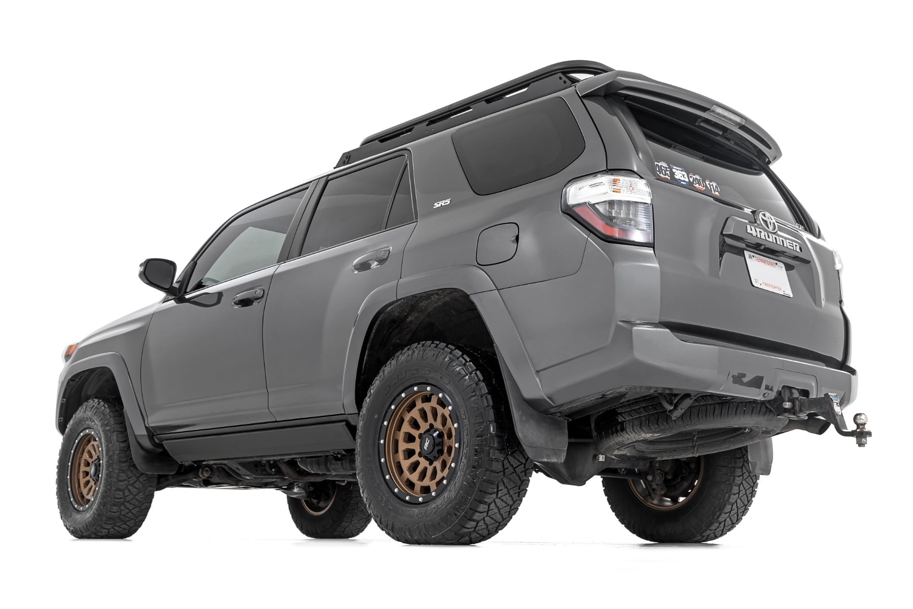 Power Running Boards Dual Electric Motor Toyota 4Runner 2WD/4WD (10-24) Rough Country