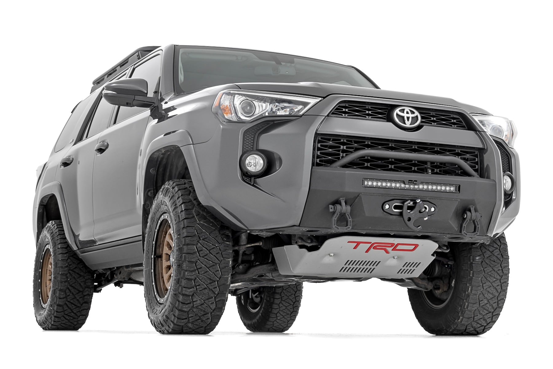 Power Running Boards Dual Electric Motor Toyota 4Runner 2WD/4WD (10-24) Rough Country