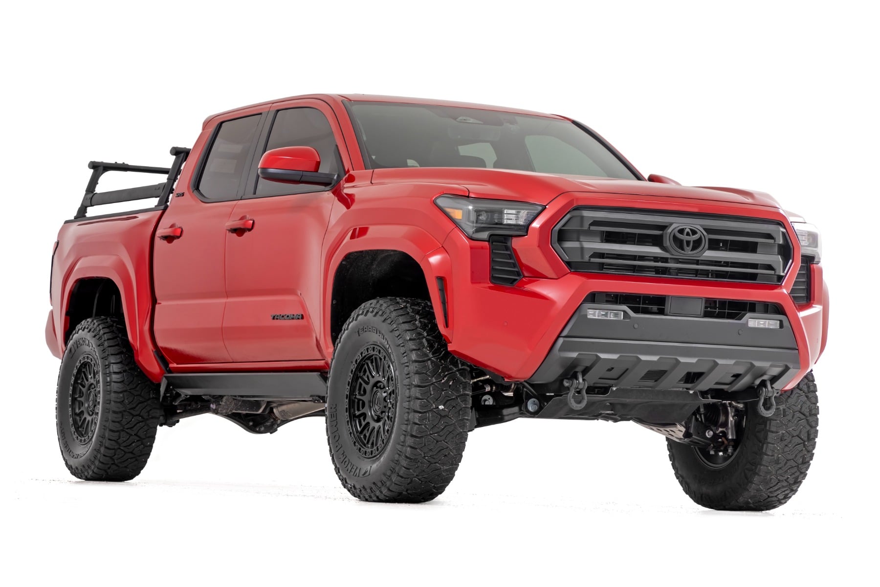 Power Running Boards Dual Electric Motor Double Cab Toyota Tacoma (24-26) Rough Country