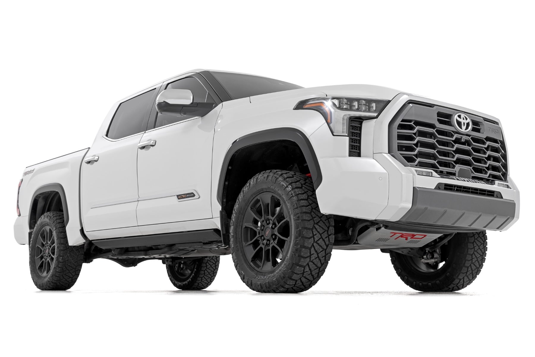Power Running Boards Dual Electric Motor CrewMax Toyota Tundra (22-26) Rough Country