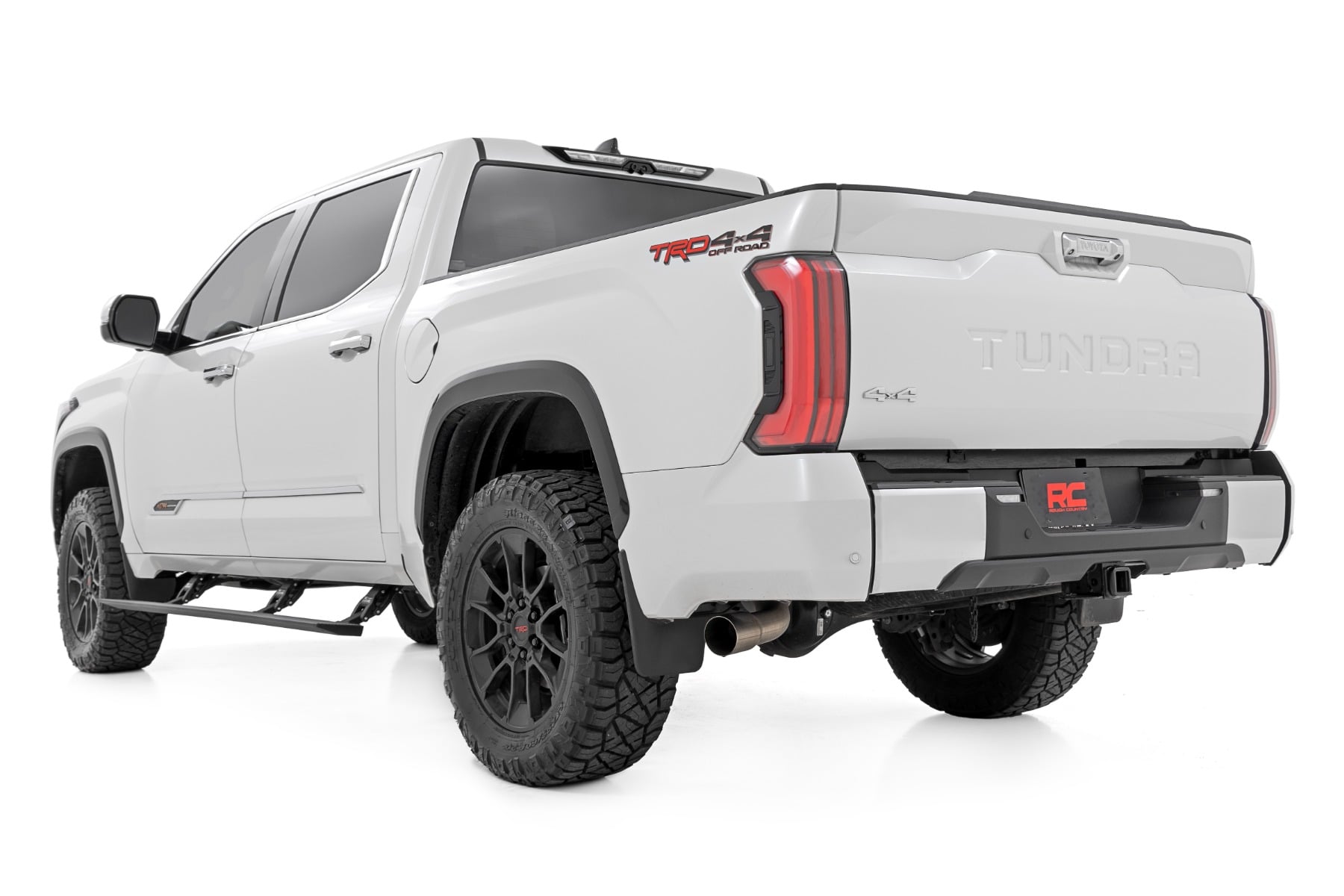 Power Running Boards Dual Electric Motor CrewMax Toyota Tundra (22-26) Rough Country