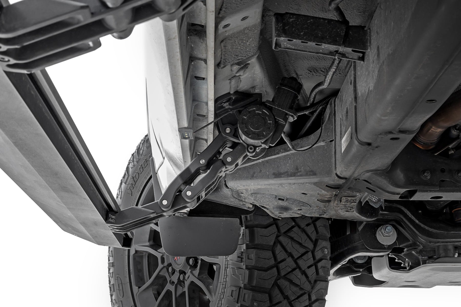 Power Running Boards Dual Electric Motor CrewMax Toyota Tundra (22-26) Rough Country