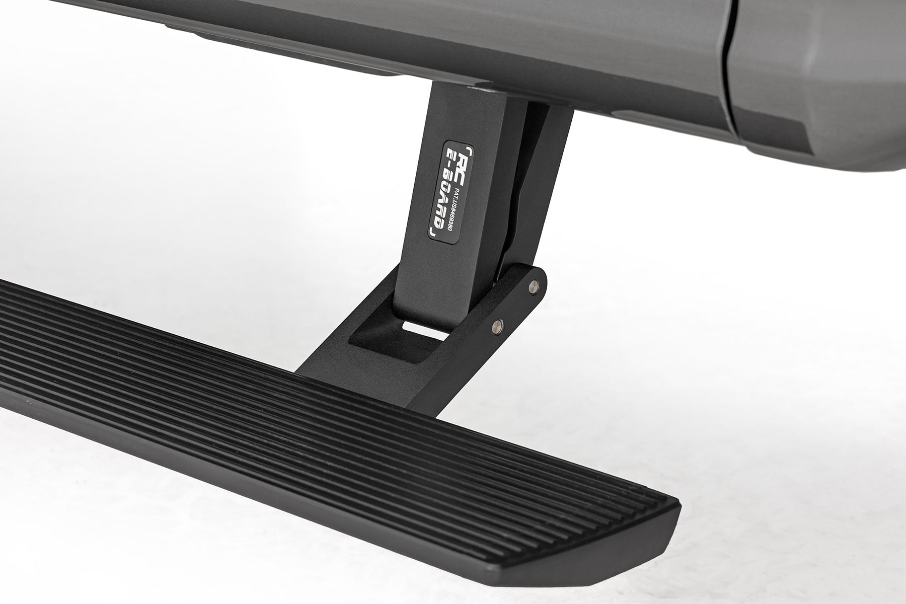 Power Running Boards Dual Electric Motor Crew Cab Ford F-150/Lightning/F-250/F-350/Raptor (15-26) Rough Country