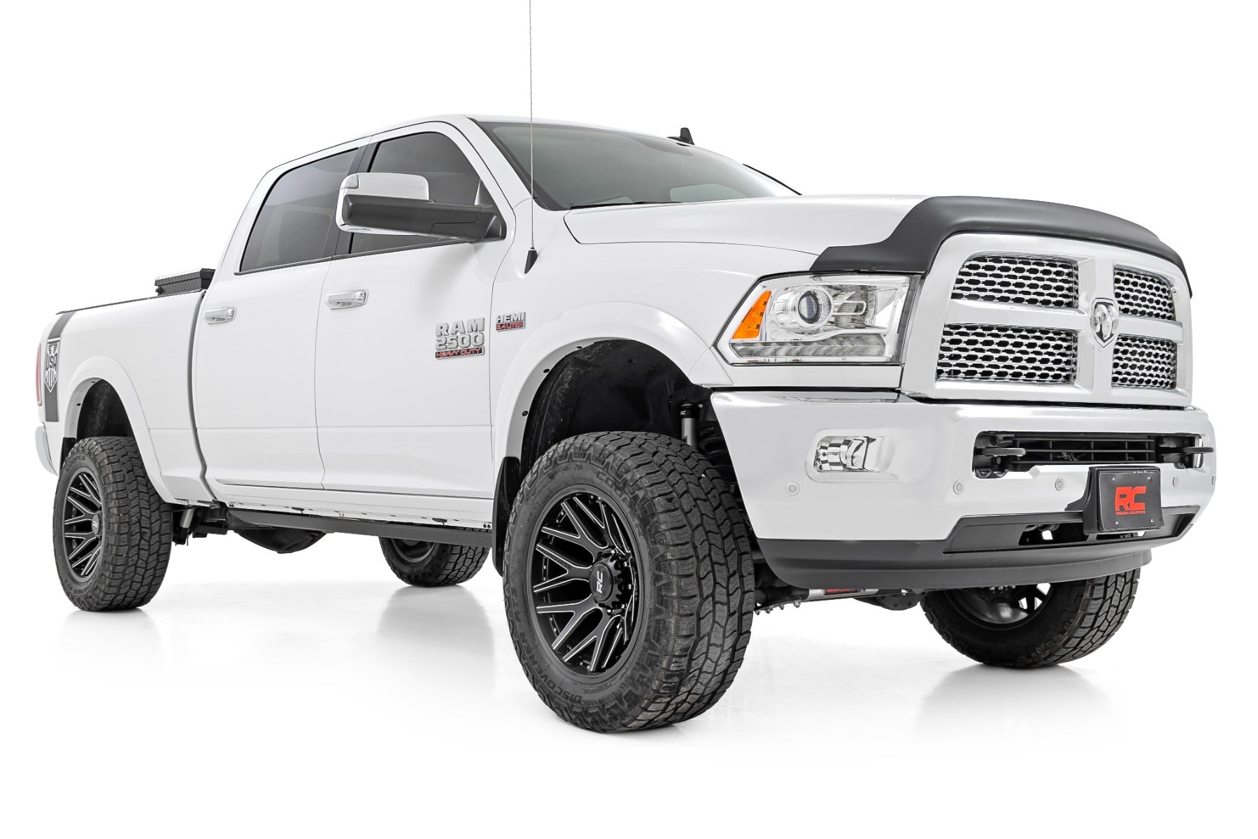 Power Running Boards Dual Electric Motor Quad Cab Ram 2500/3500 (11-26) Rough Country