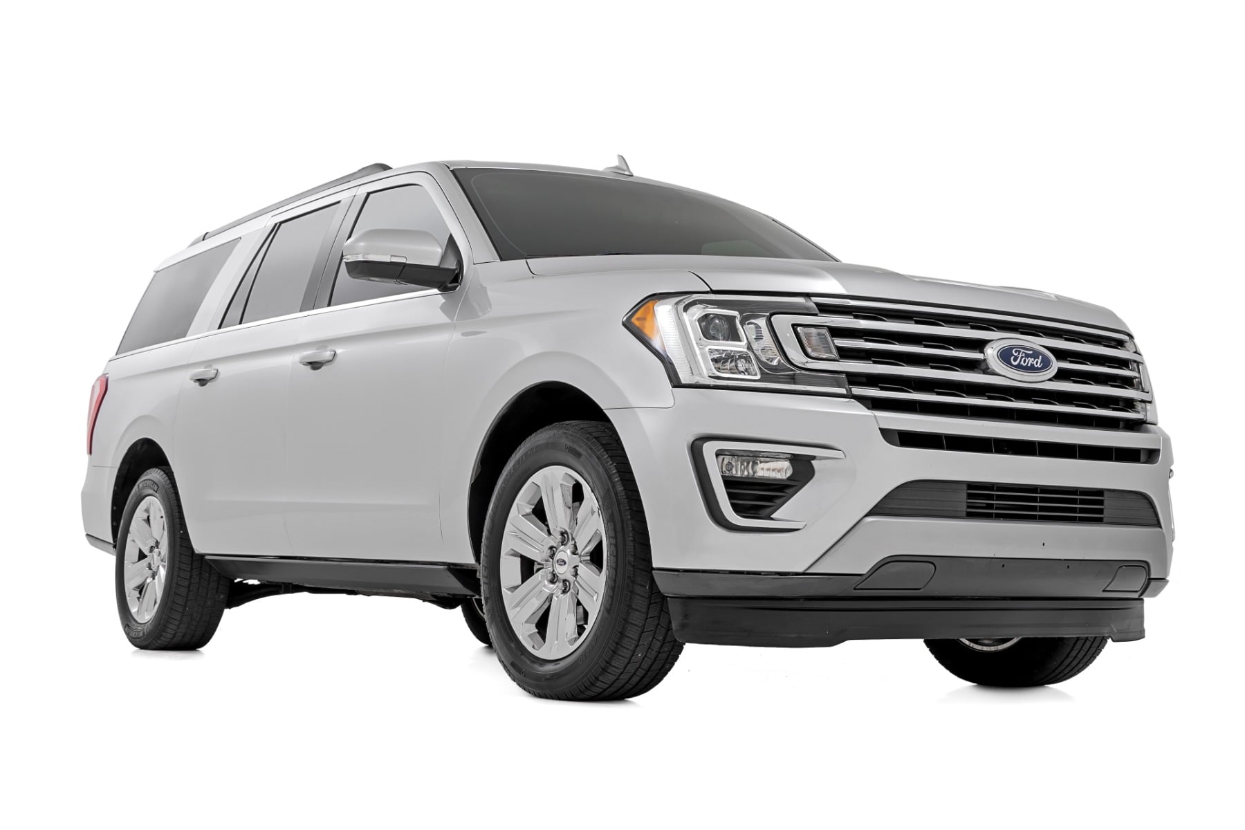 Power Running Boards Dual Electric Motor Ford Expedition 2WD/4WD (18-25) Rough Country