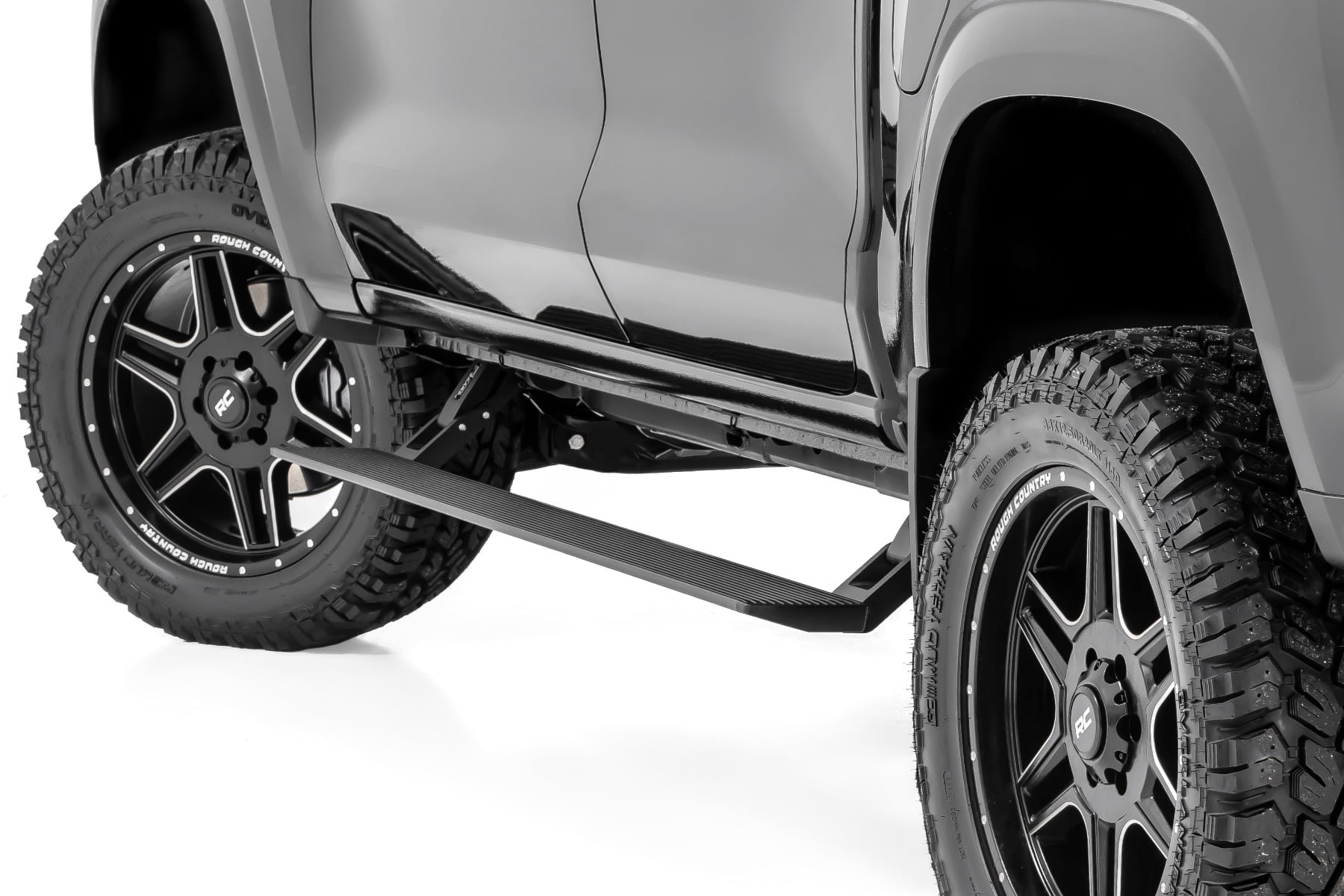 Power Running Boards Dual Electric Motor Crew Cab Chevy/GMC Canyon/Colorado (15-26) Rough Country
