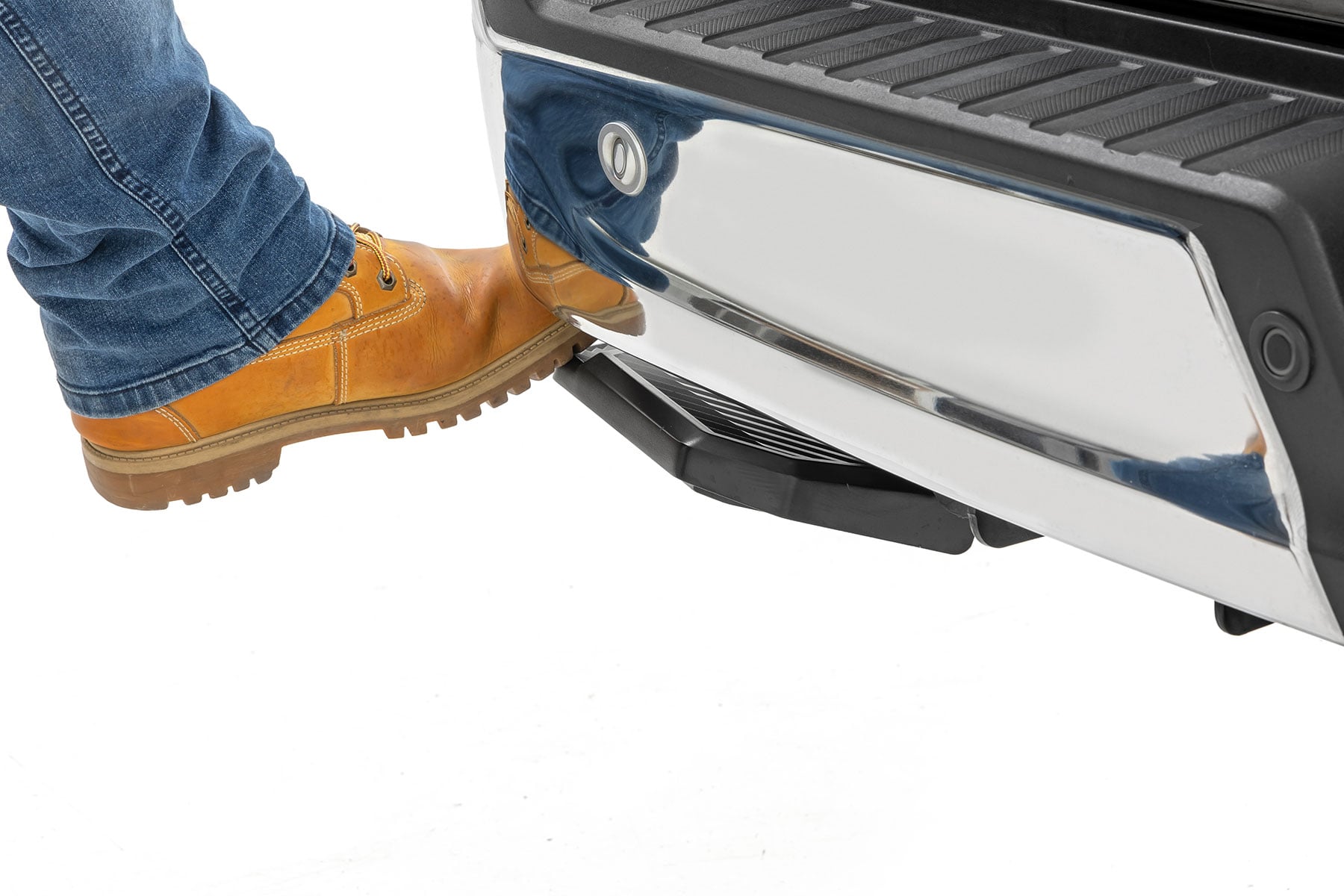 Retractable Bed Step Manual Pull Ford F-150 (21-26)/F-150 Lightning (22-26) Rough Country