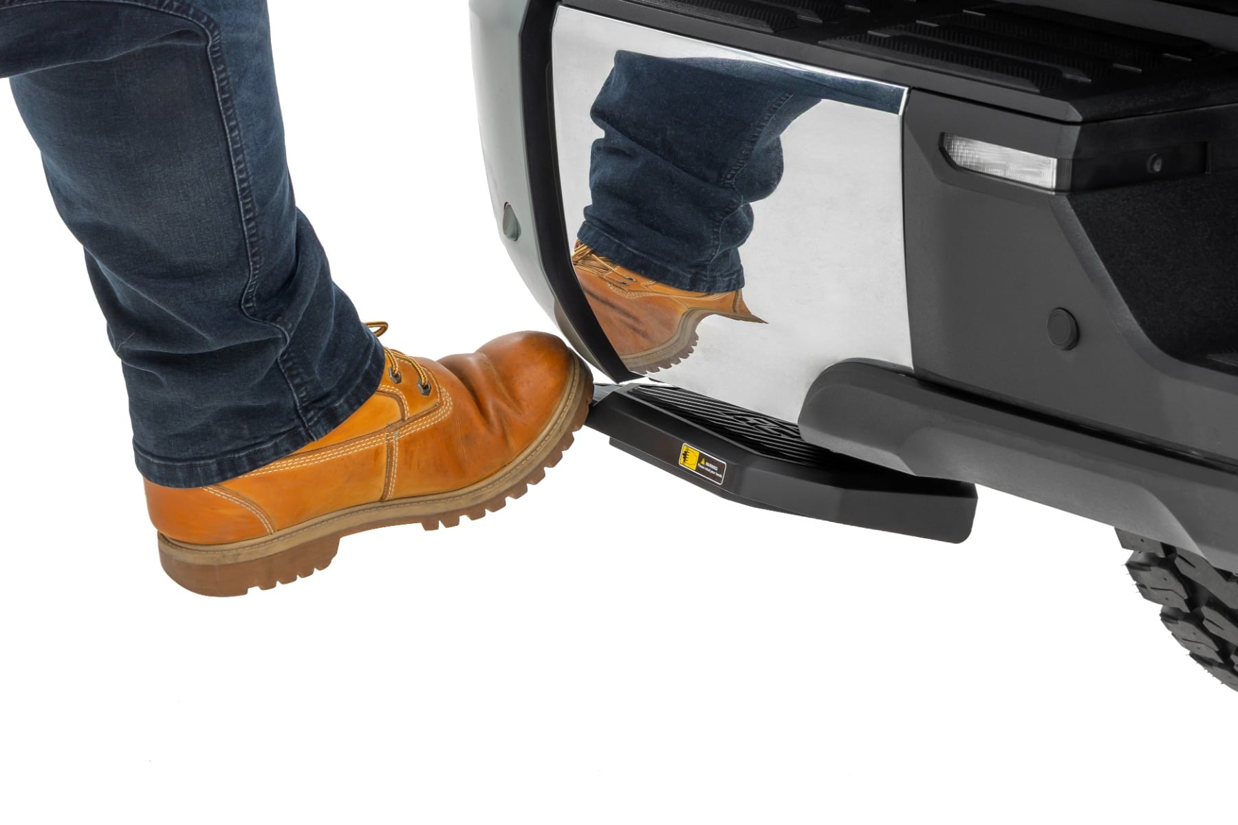 Retractable Bed Step Manual Pull Toyota Tundra 2WD/4WD (2022-2026) Rough Country