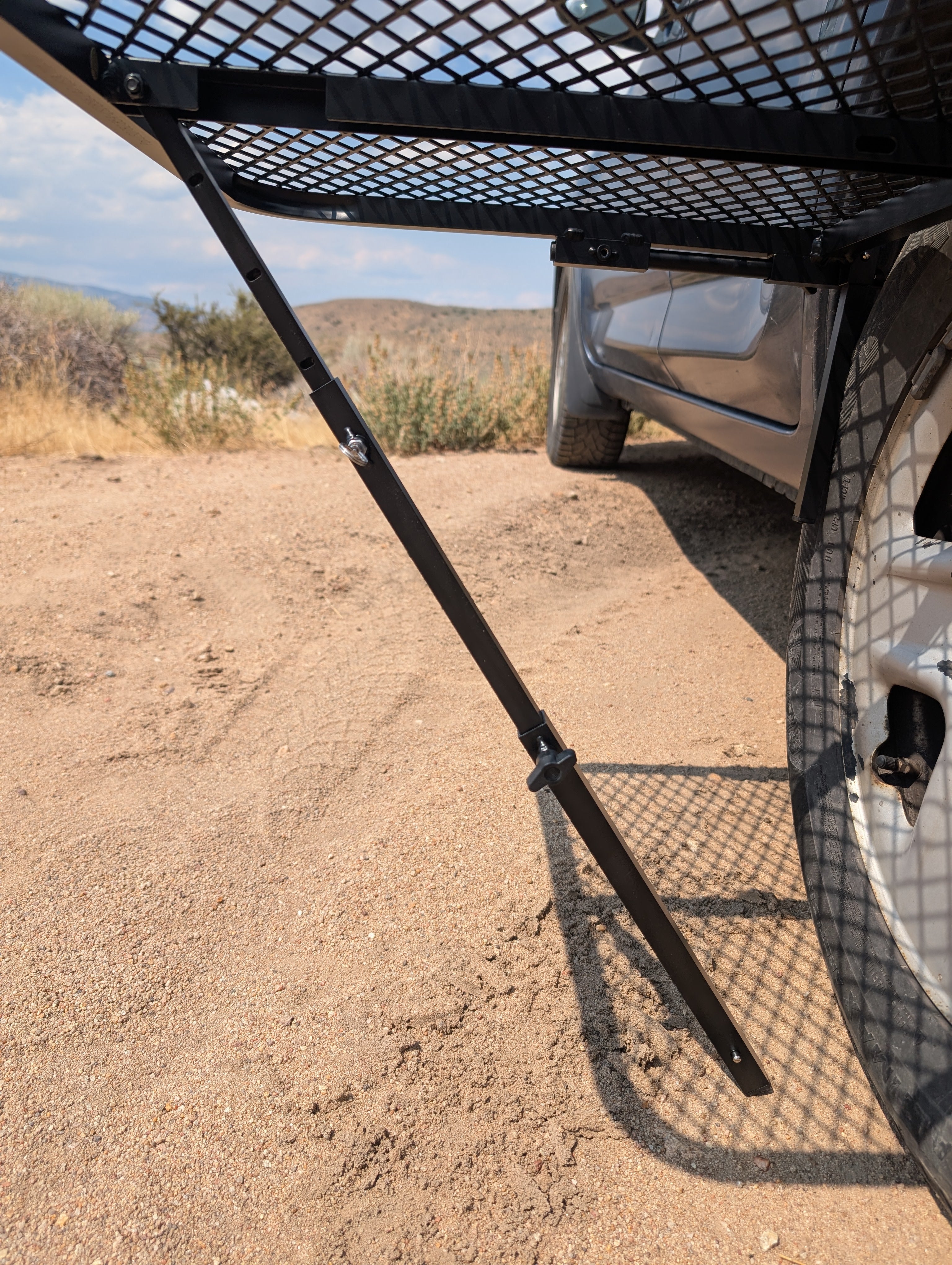 SMALL - Aluminum Camping Tire Table