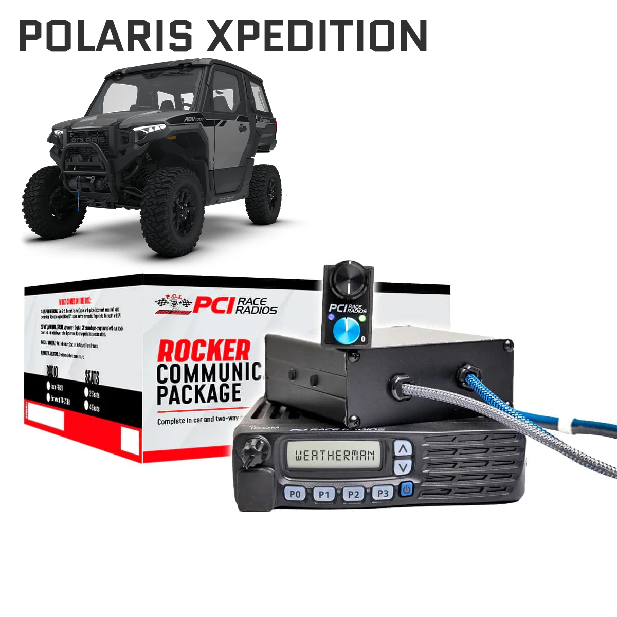 Polaris Xpedition Rocker UTV Communications Package
