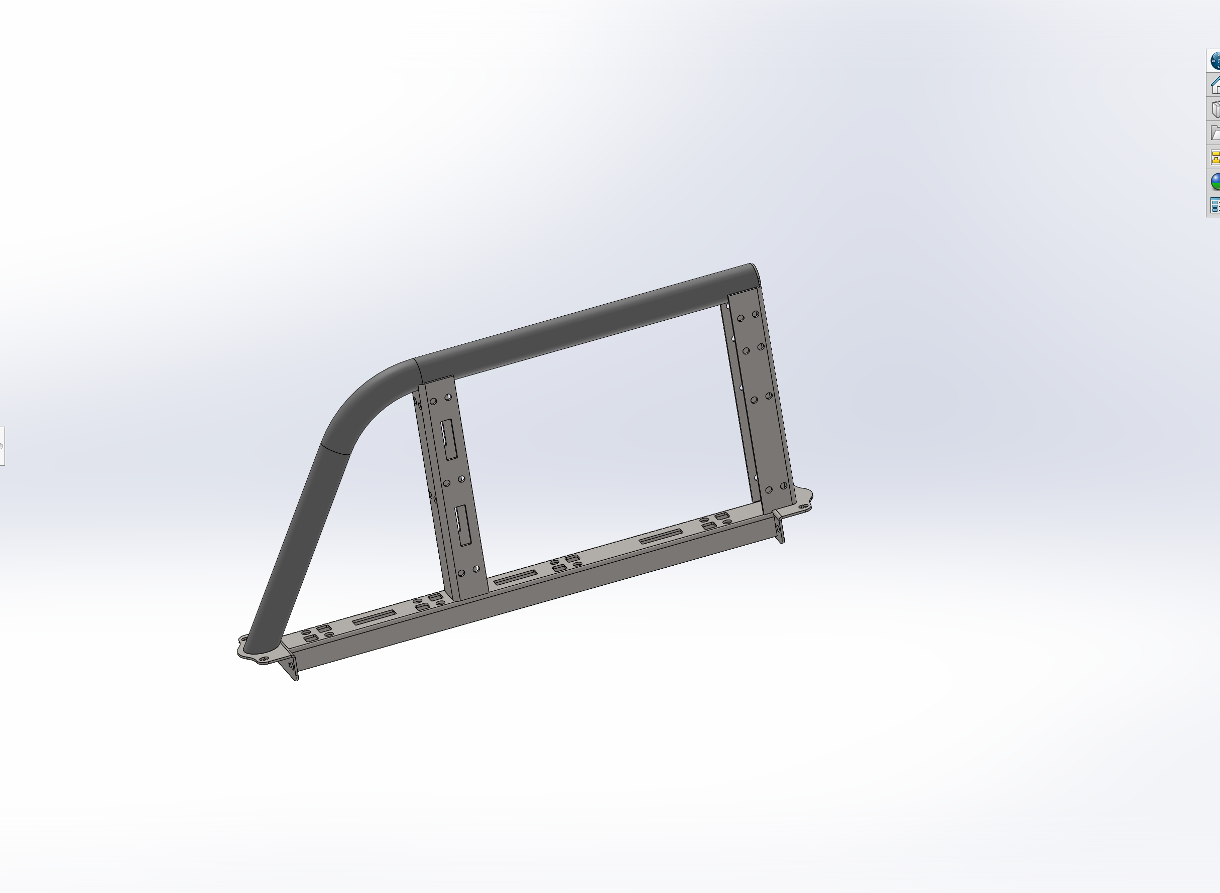 Single Tire Carrier Quick Release Modular Bed Organizer