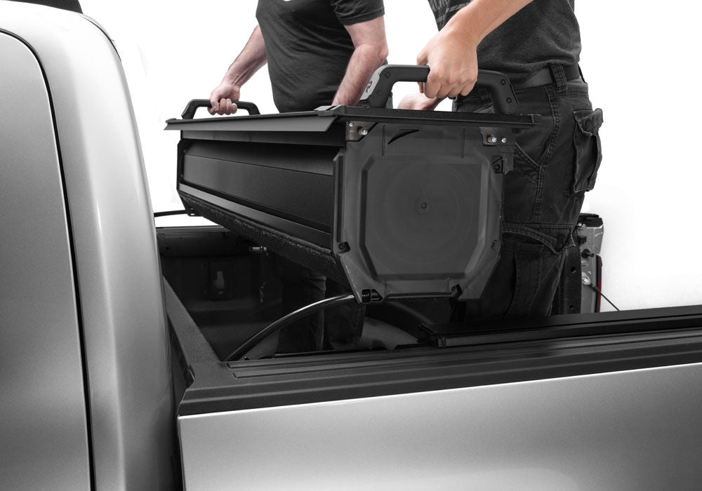 RetraxPRO with EZ-Off FRC-4000 Retractable Tonneau Cover Industrial Strength Aluminum Construction 2019-2026 (New Body Style) Ram 5' 7 inch Bed with RamBox with or without Multifunction Tailgate