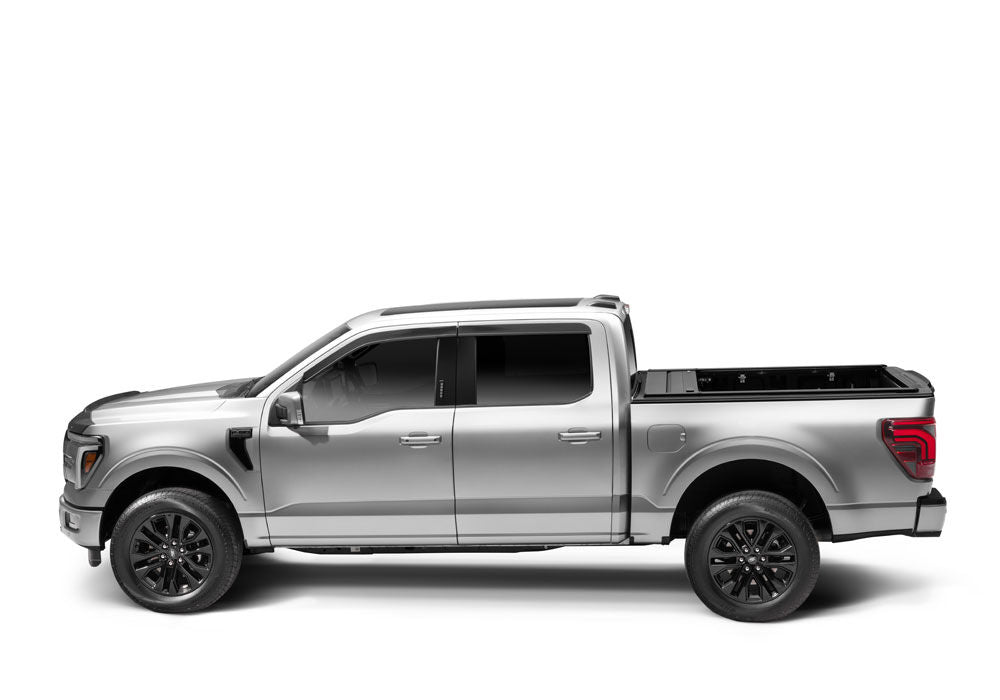 RetraxPRO with EZ-Off FRC-4000 Retractable Tonneau Cover Industrial Strength Aluminum Construction 2022-2026 Toyota Tundra Regular/Double Cab 6' 7 inch Bed with Deck Rail System