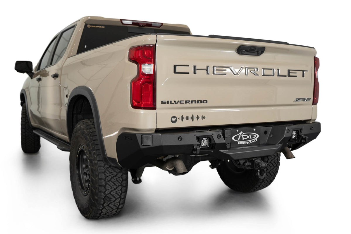2022-2025 Chevrolet Silverado 1500 Stealth Fighter Rear Bumper Addictive Desert Designs