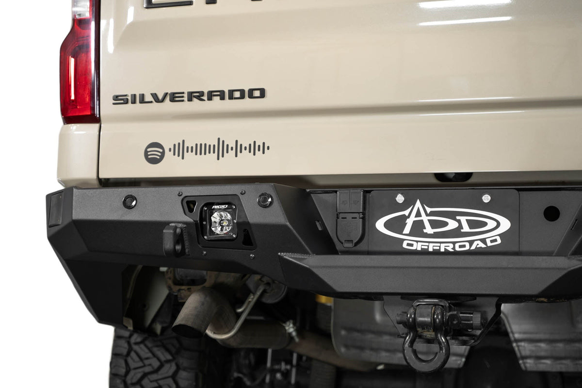 2022-2025 Chevrolet Silverado 1500 Stealth Fighter Rear Bumper Addictive Desert Designs